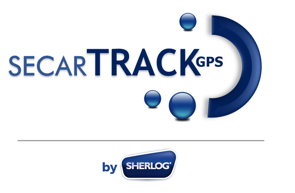 Logo secarTRACK gps | by SHERLOG